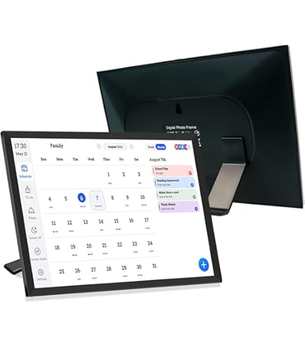 10.1インチスマートデジタルカレンダー、電子ファミリープランナーHDタッチ 10 1インチスマートデジタルカレンダー 電子ファミリープランナーHD